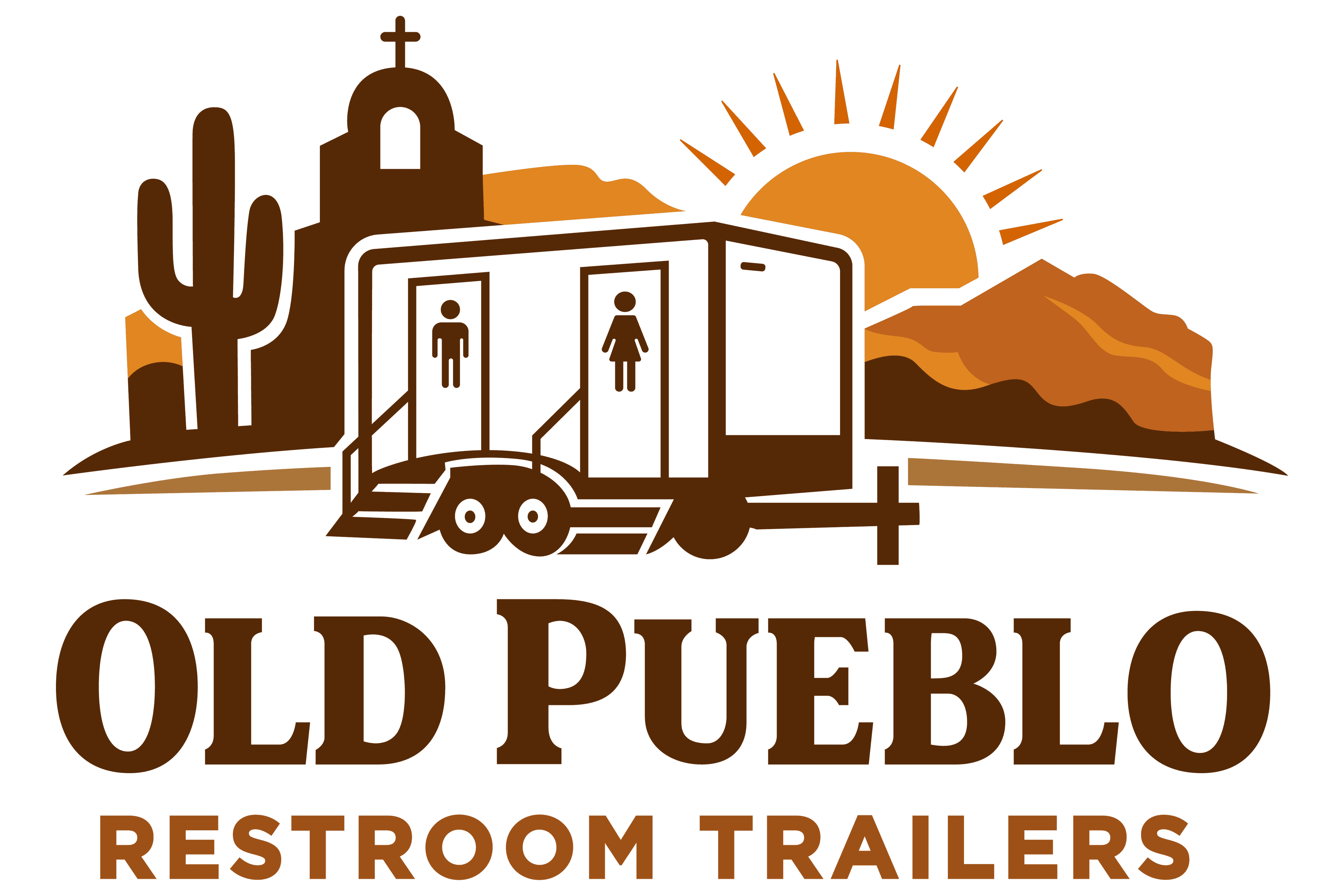 Old Pueblo Restroom Trailers logo